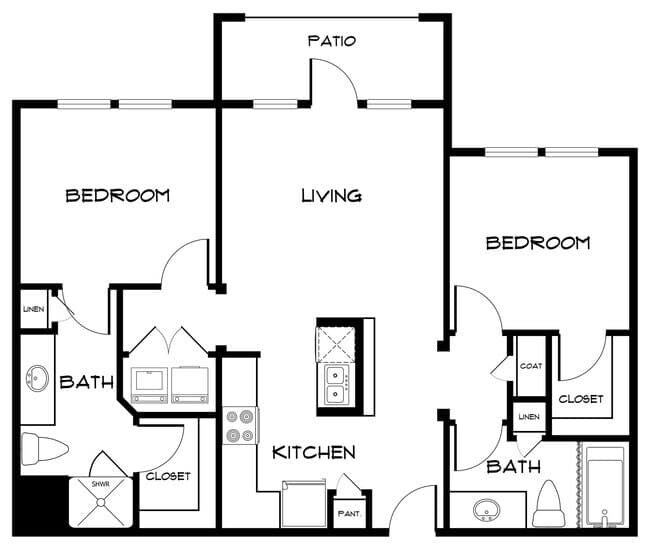 B1 127 floor plan