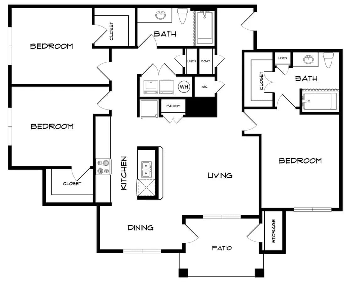 C1 1017 floor plan