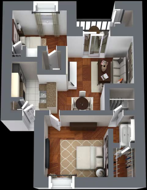 Unit 2051 2051 floor plan