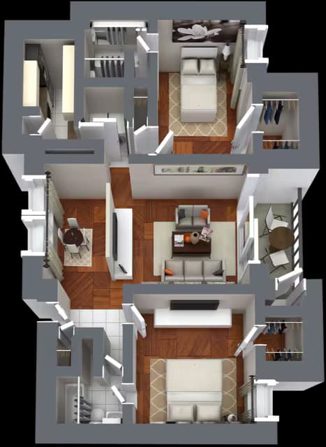 B2 Traditional 2035 floor plan