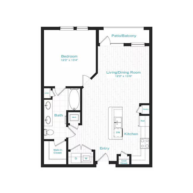 A4 1052 floor plan