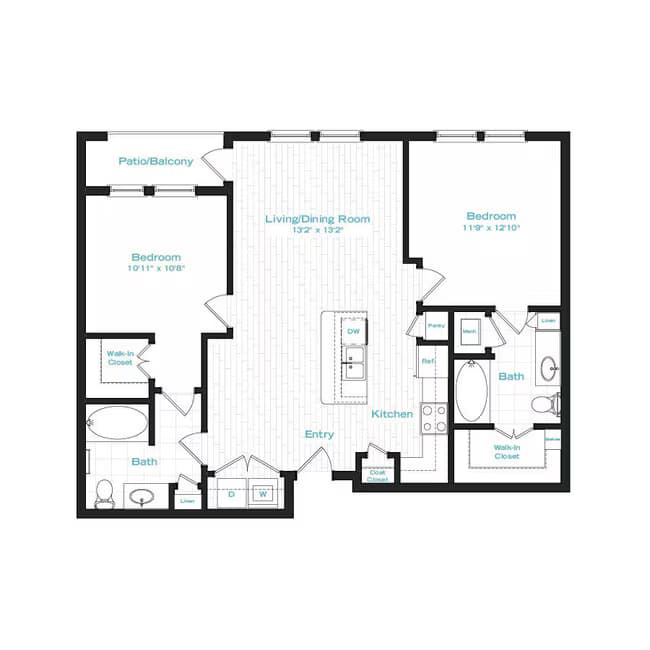 Unit 2030 2030 floor plan