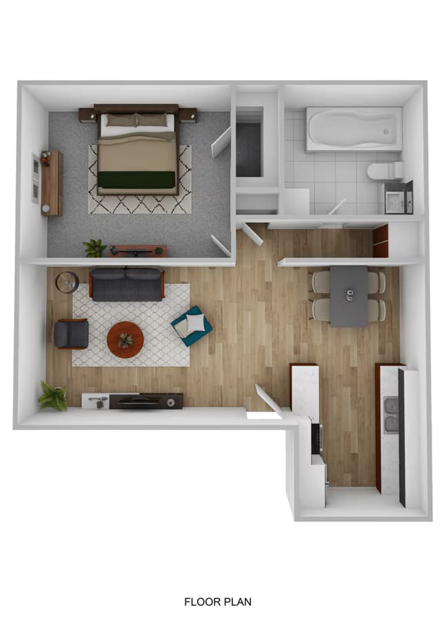 A1U floor plan