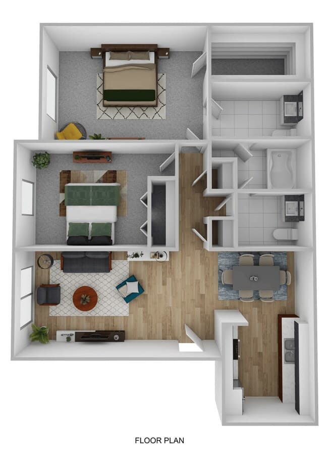 B1U floor plan