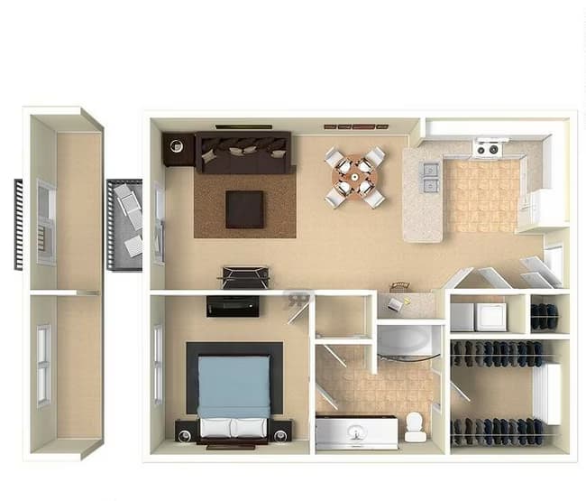 Unit 1025 1082 floor plan