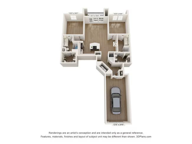 BG4 0214 floor plan