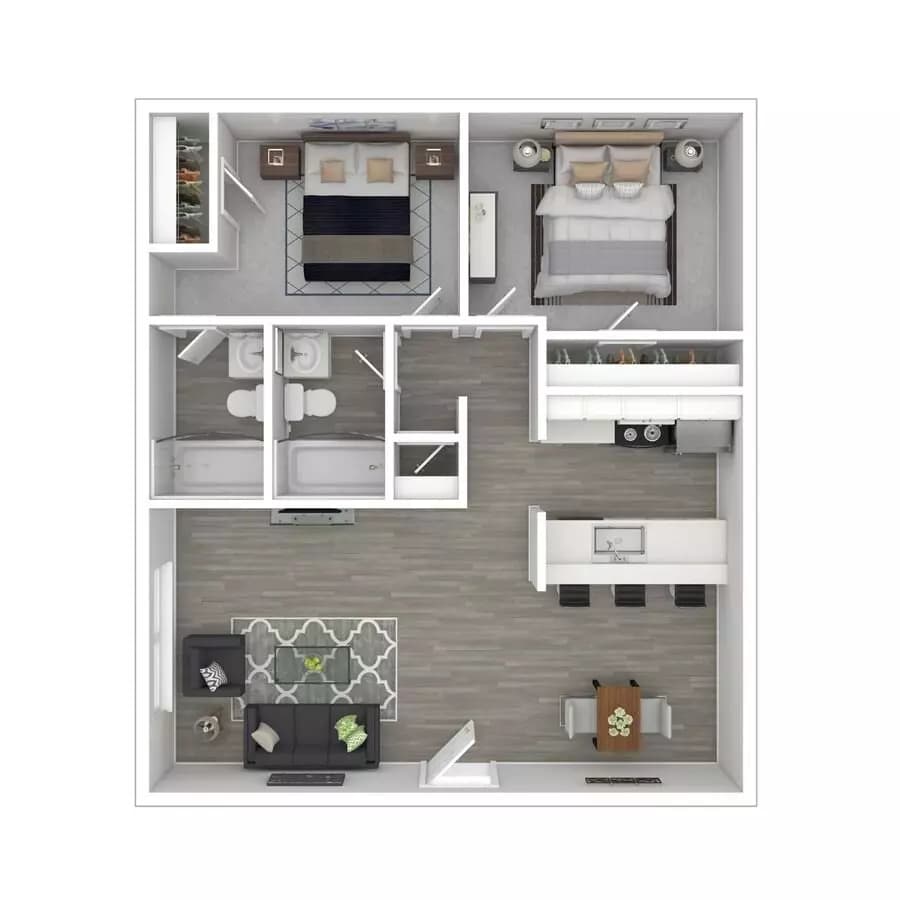 B4 floor plan
