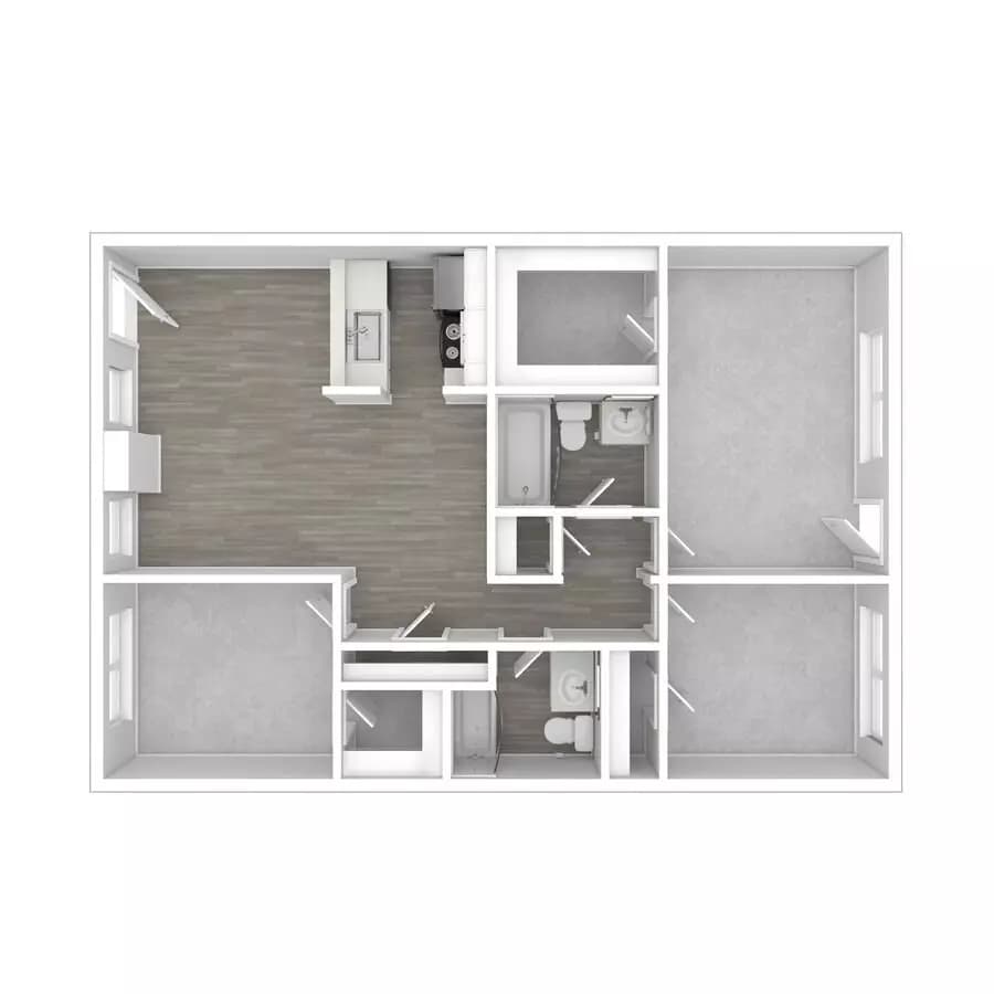 C1 floor plan