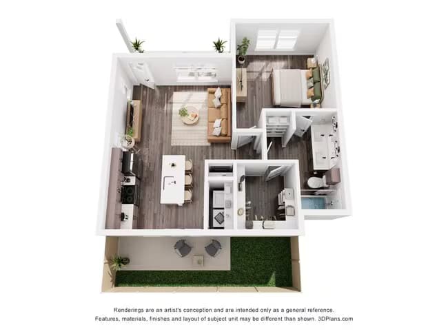 Unit 429 311 floor plan