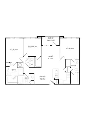 Unit 02305 02305 floor plan