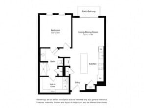 1B 4308 floor plan