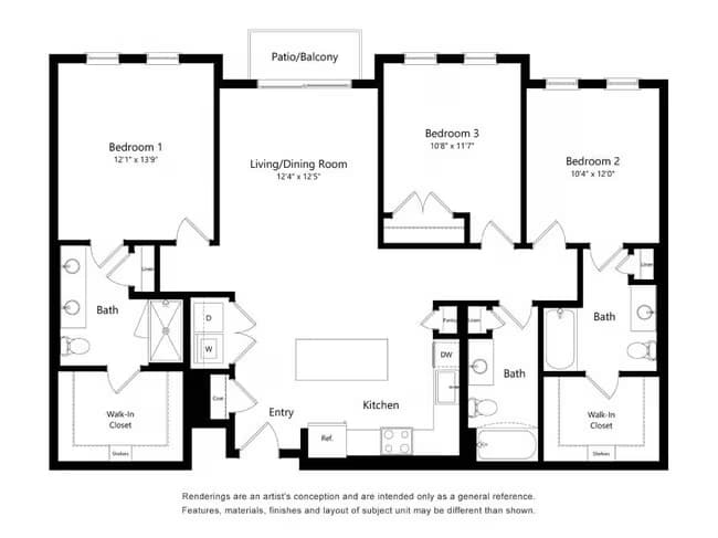 3A 1118 floor plan