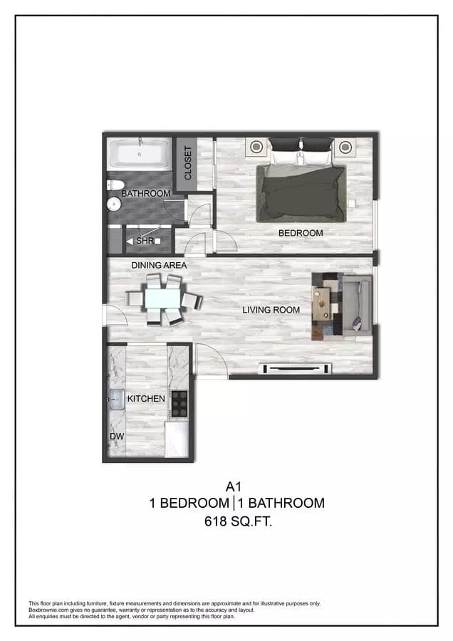 Unit - - floor plan