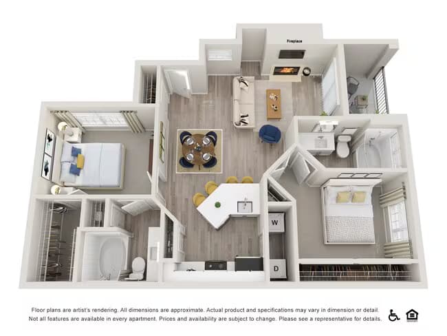 Unit 4216 4216 floor plan