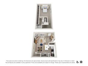 Townhome 1 4307 floor plan