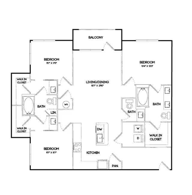 C1-80 PFC 7312 floor plan