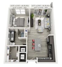 A1 2226 floor plan