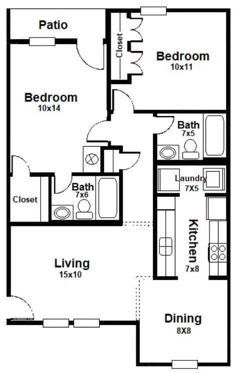 Unit 215 215 floor plan