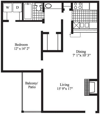 Unit 1.2103 1.2103 floor plan