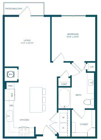 Unit 2323 2323 floor plan