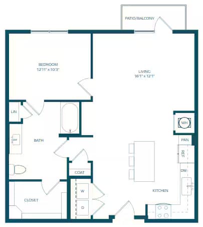 Unit 4214 4214 floor plan