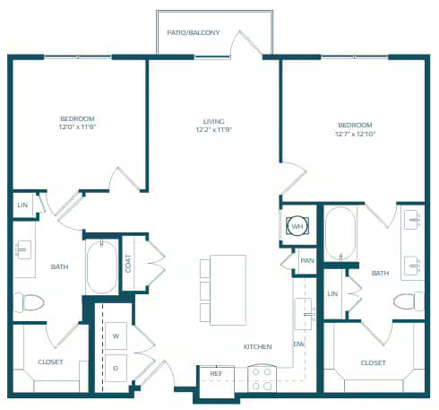 Unit 2215 2215 floor plan