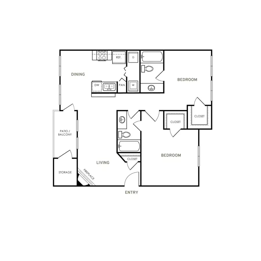Unit 2324 2324 floor plan