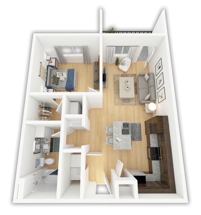 Unit 5308 2208 floor plan