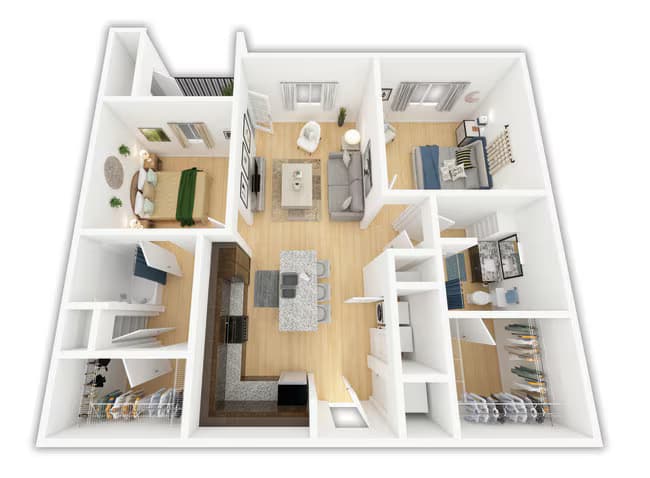 Unit 2307 2307 floor plan