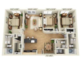 Lakeside - Vasto LA - 3423 floor plan