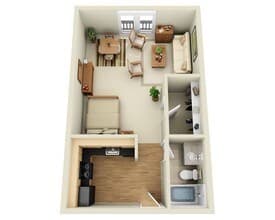 Lakeside - Venezia LA - 2109 floor plan