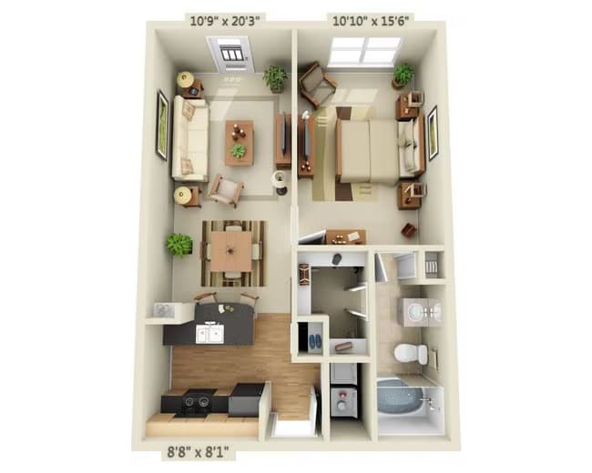 Unit LE-11211 LE - 11211 floor plan