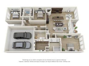 Daisy 2305EW floor plan