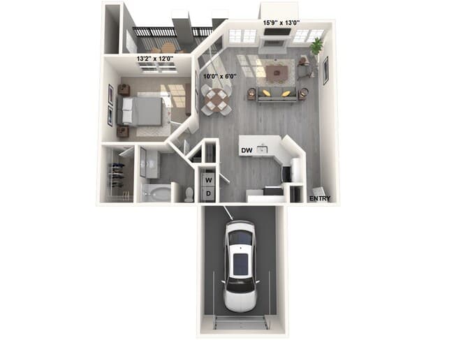 Unit 006-622 006-622 floor plan