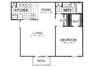 Morning Glory 1-1616 floor plan