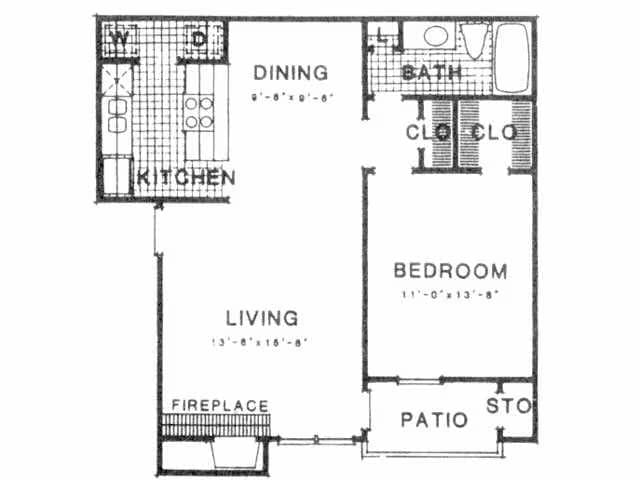 Unit 3-1715 3-1212 floor plan