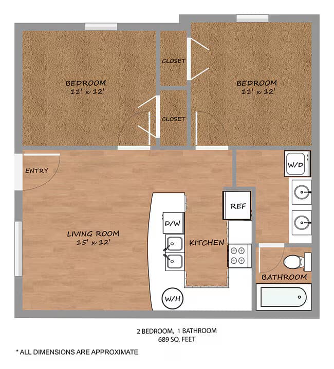 Unit 110 110 floor plan