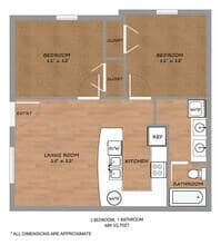 B1 207 floor plan