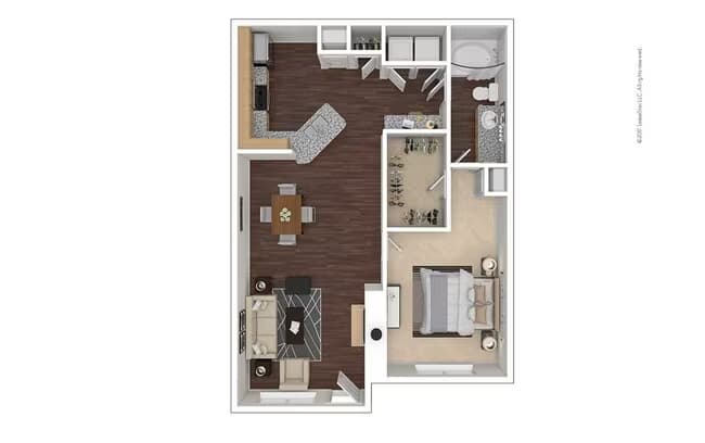 Unit 1373 1373 floor plan