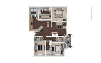 The Waterstone 912 floor plan