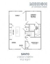 Santo 207 floor plan