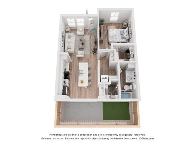A1 009132PW floor plan