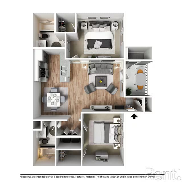 B2R 731 floor plan