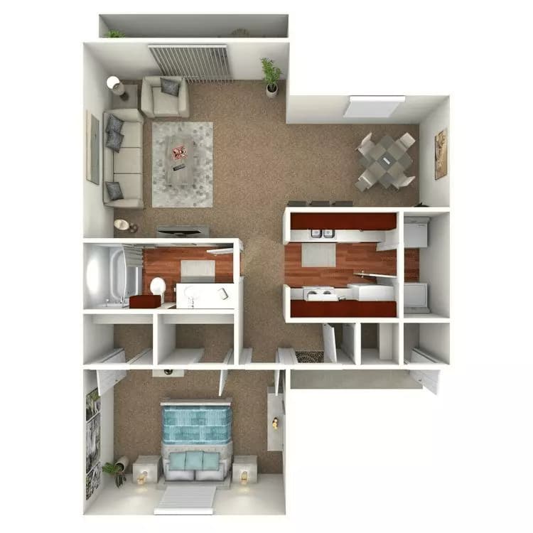 Unit 160 160 floor plan