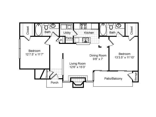 Unit 1803 0403 floor plan
