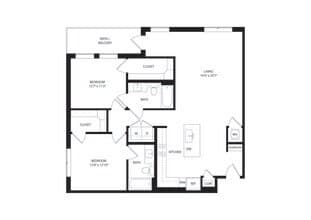 Unit 2101 2101 floor plan