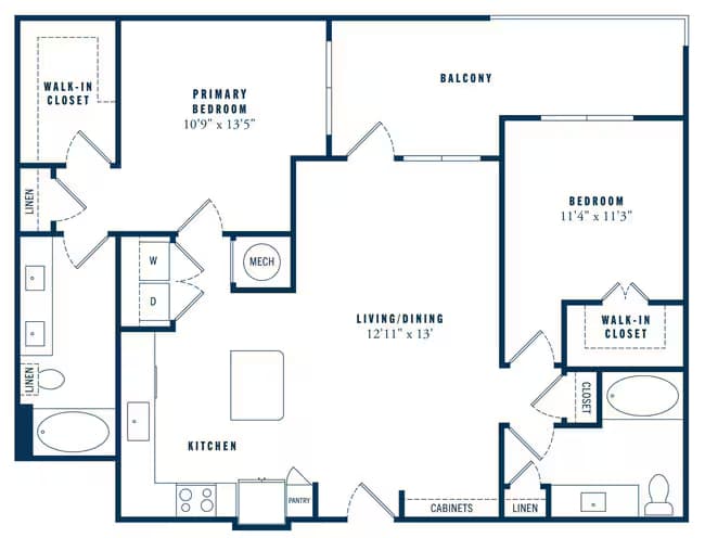 Unit 12312 12312 floor plan