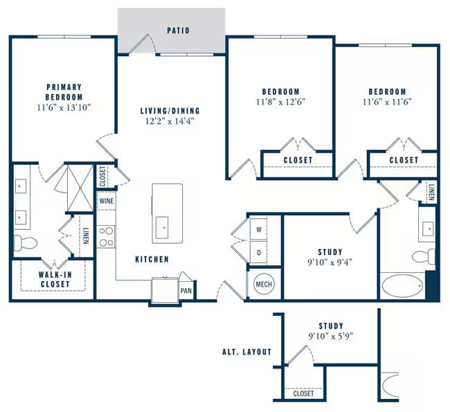 C1 11307 floor plan