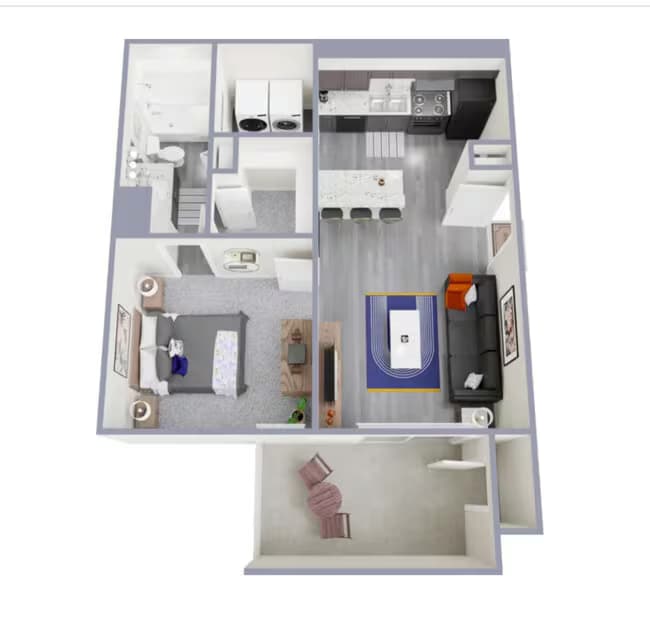 Unit 7206 7206 floor plan