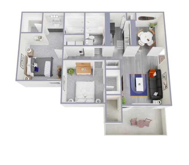 Unit 7307 7307 floor plan